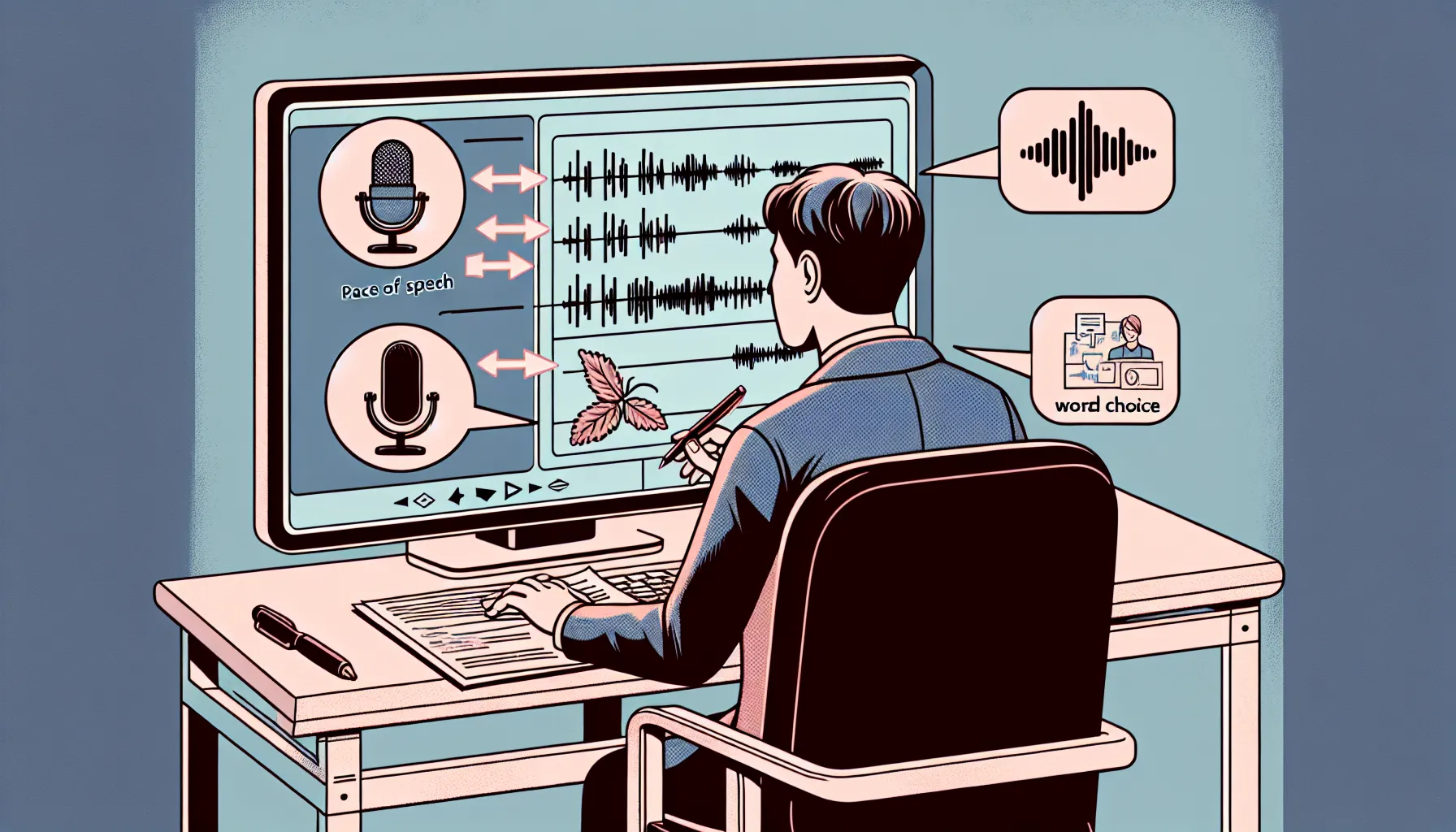 Self-Recording Analysis for IELTS Speaking Fluency