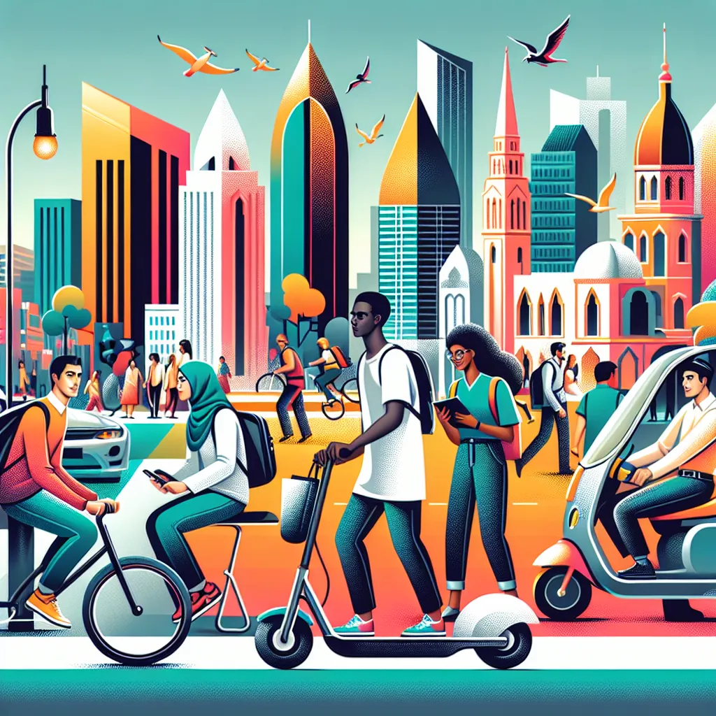 Shared mobility transforming urban transport