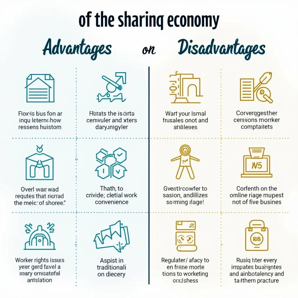 Advantages and disadvantages of the sharing economy