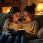 Sharing an important story with sister