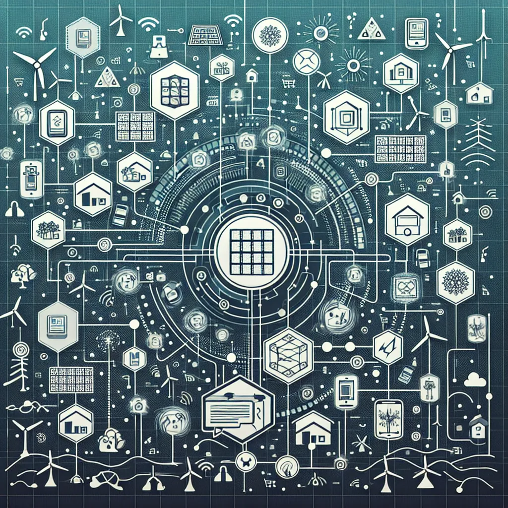 Smart Grid Illustration