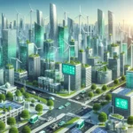 Smart city combating climate change