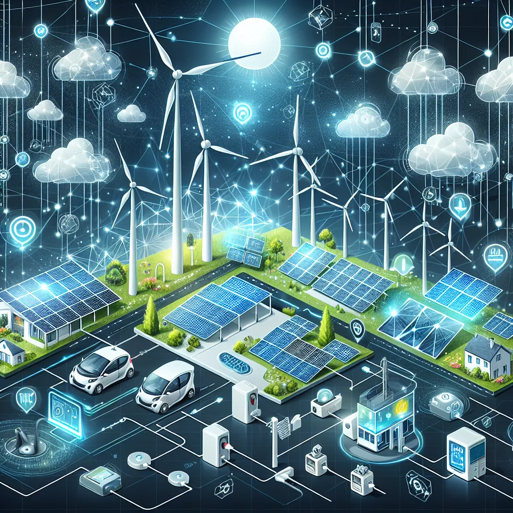 Smart Grid Illustration