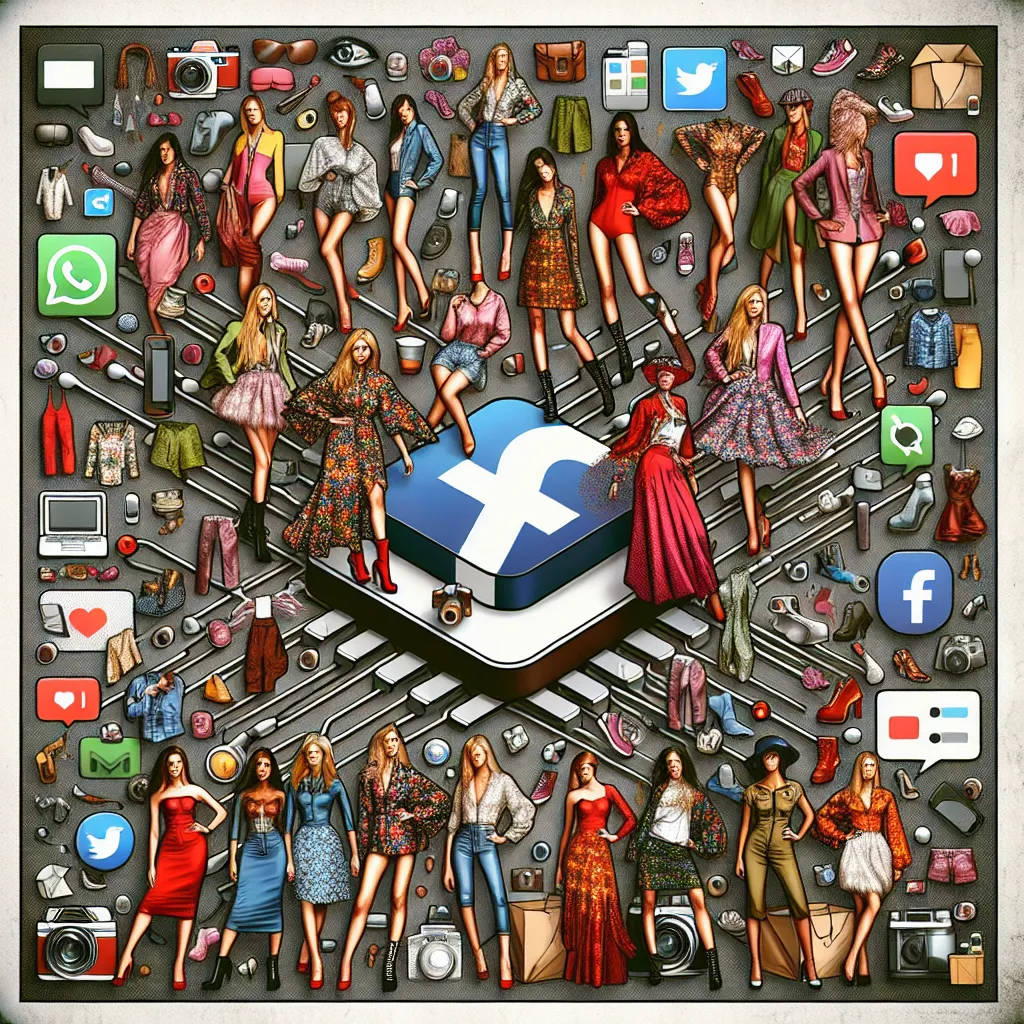 Social media influencing fashion trends