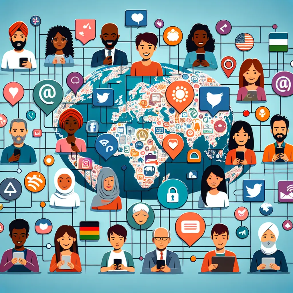 Social media reshaping global communication