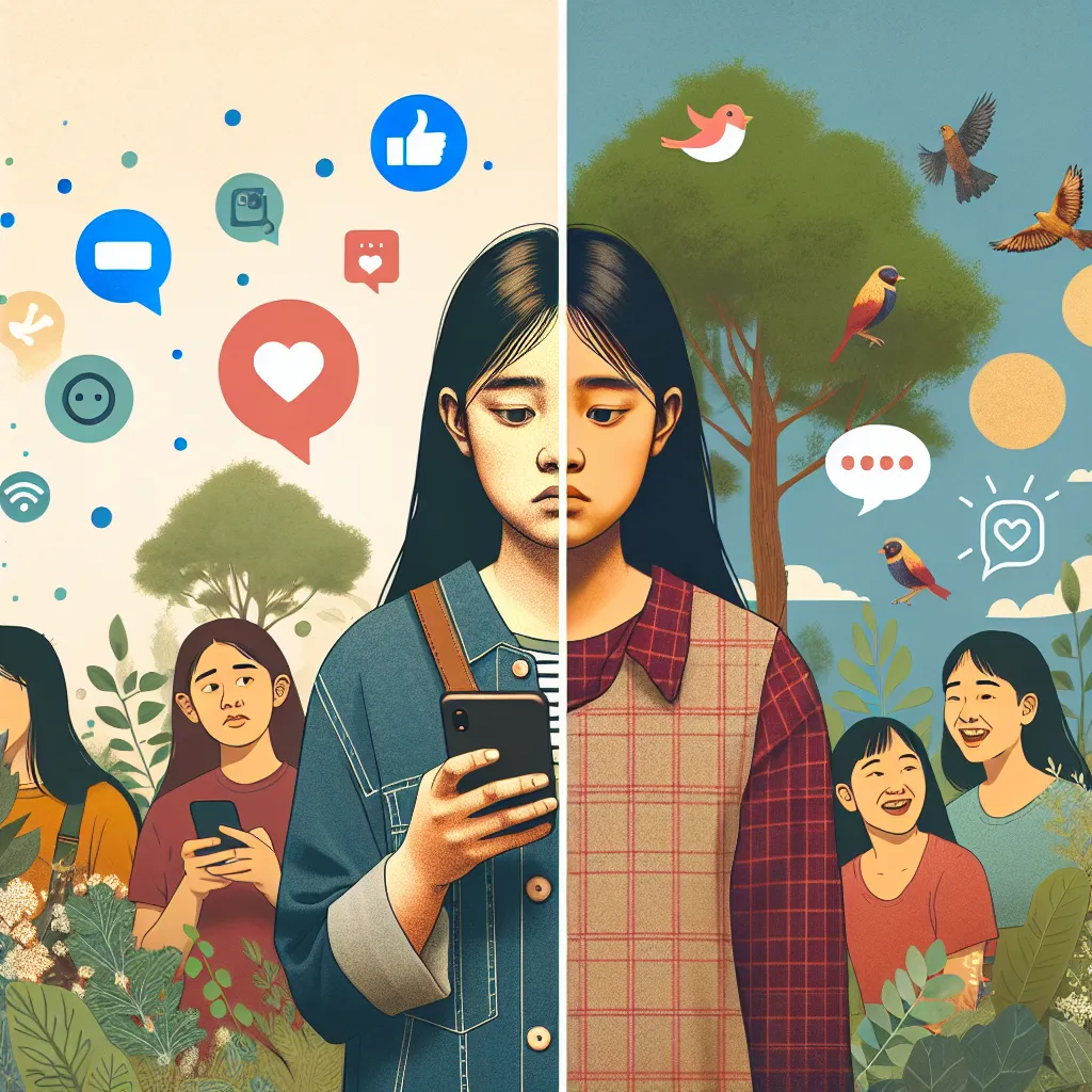 Social media impact on teenage mental health