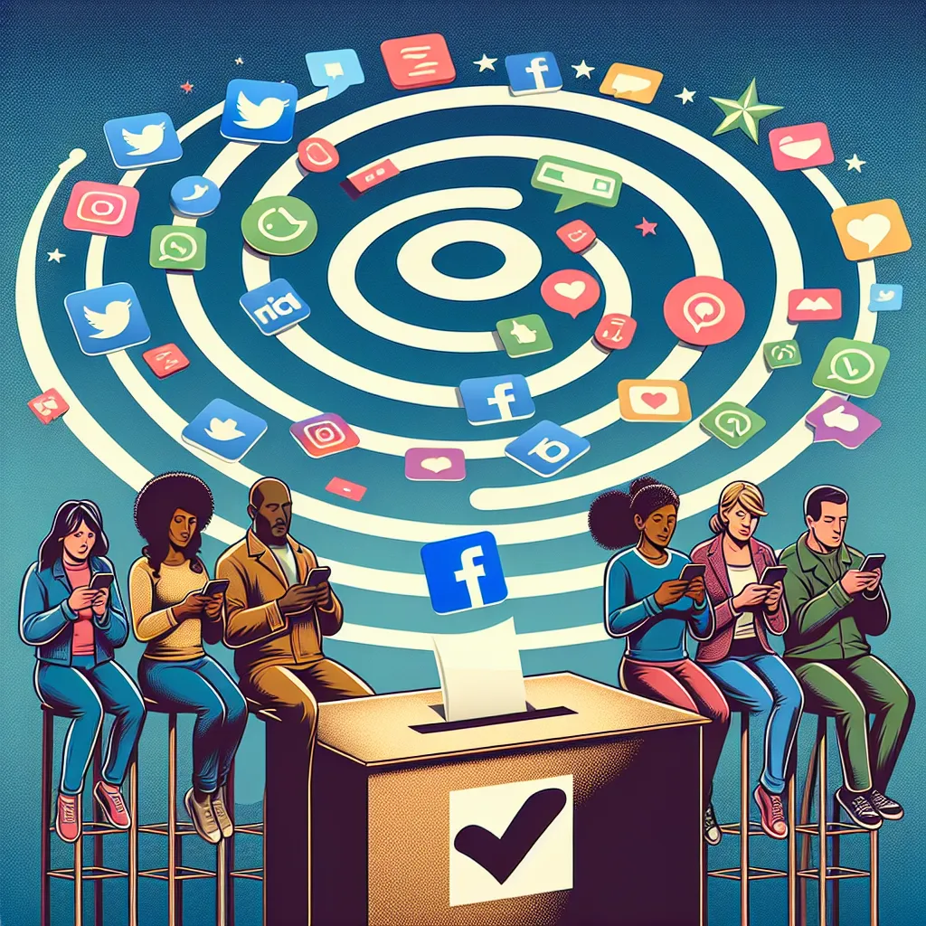 Social media influencing voting behavior