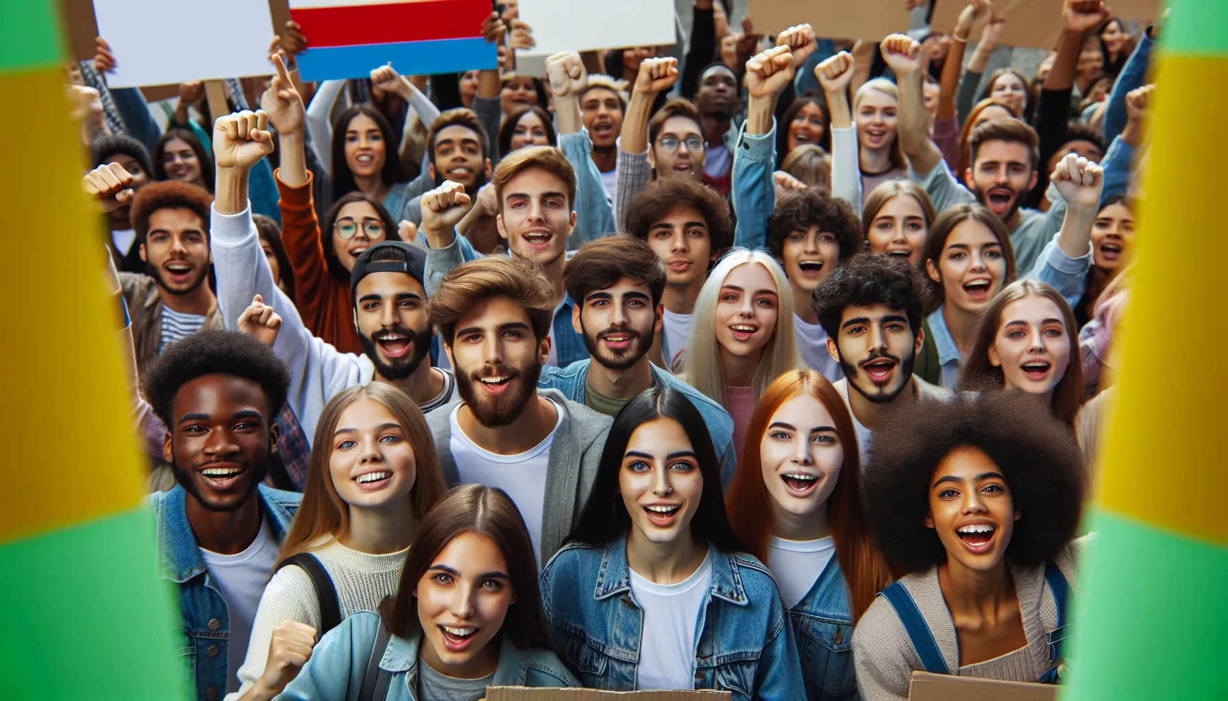 Student activists rallying for change