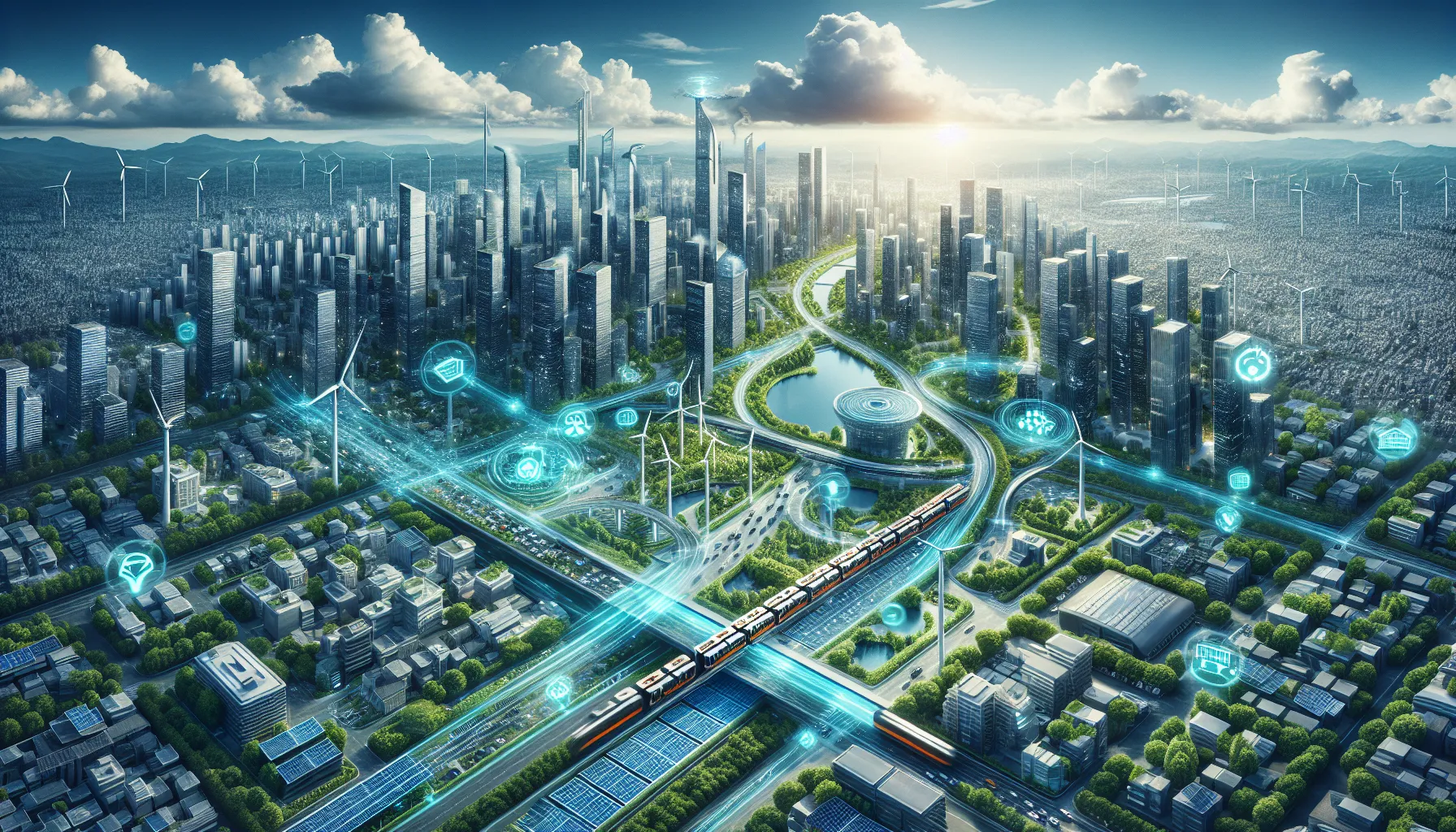 Sustainable smart city powered by IoT