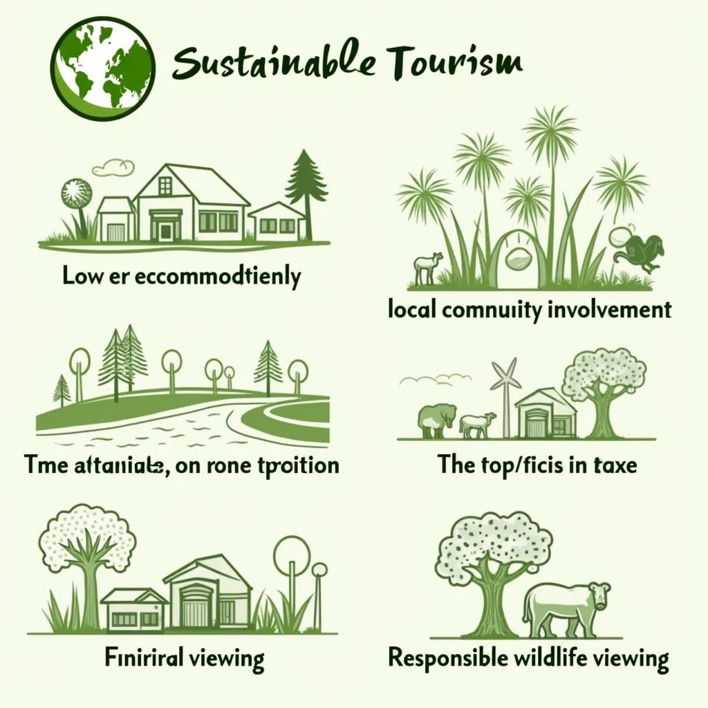 Sustainable tourism practices