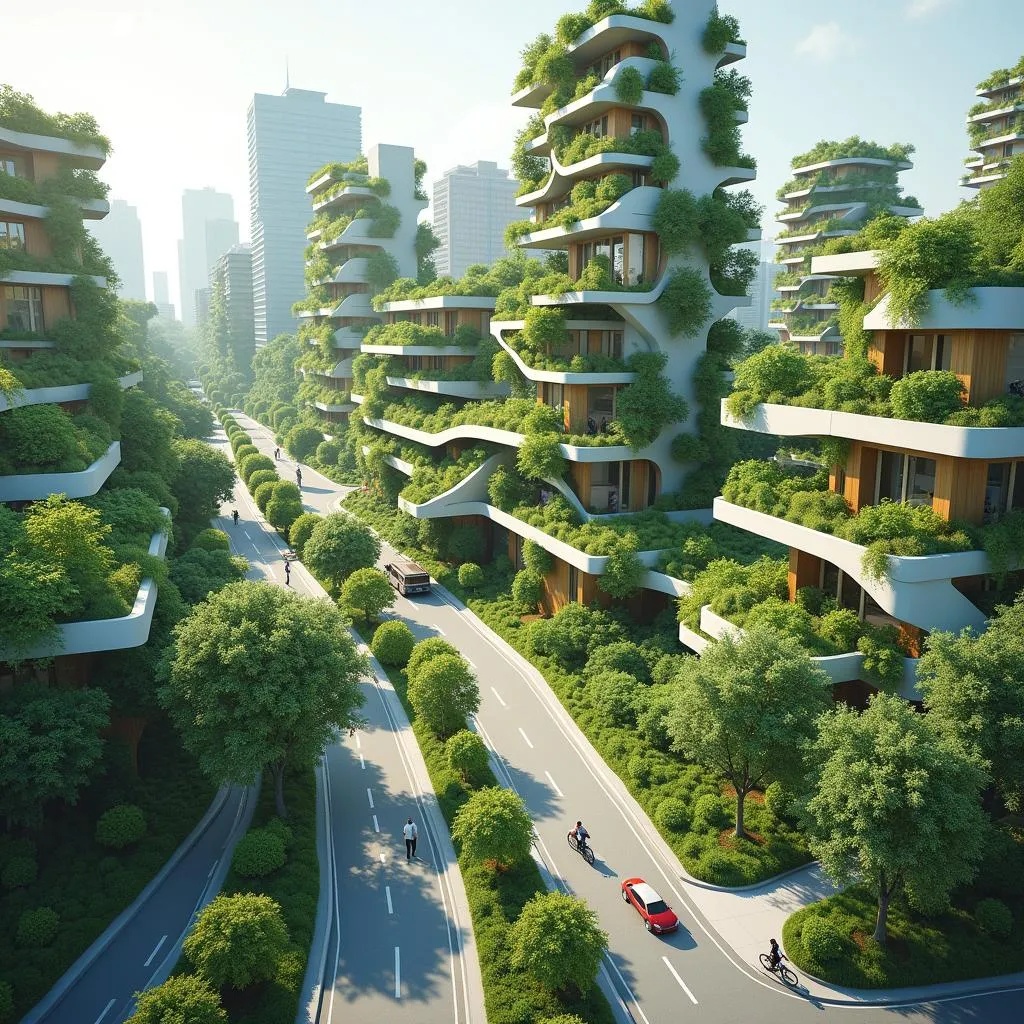 Sustainable urban planning and green city design