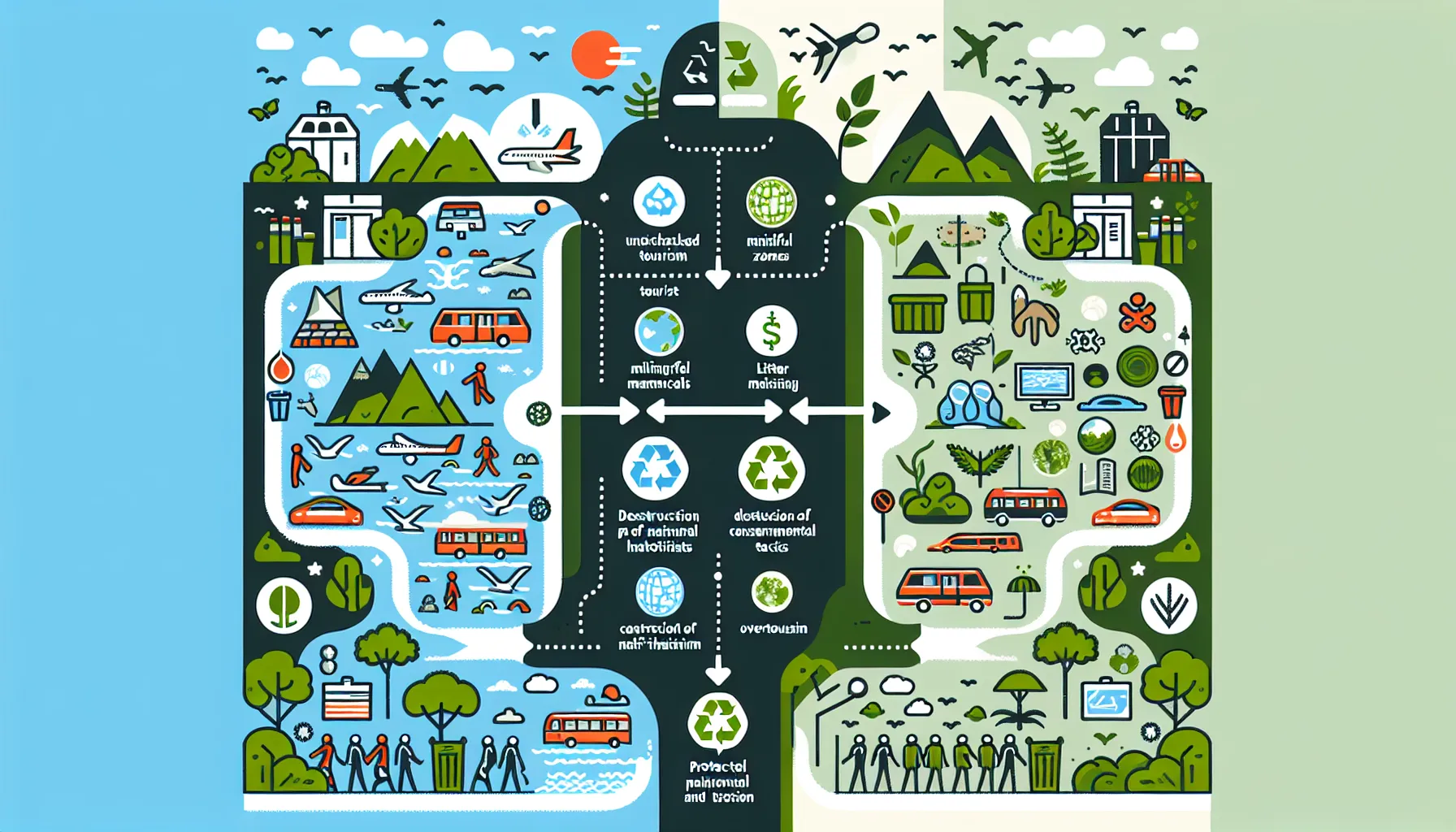 Sustainable Tourism Infographic