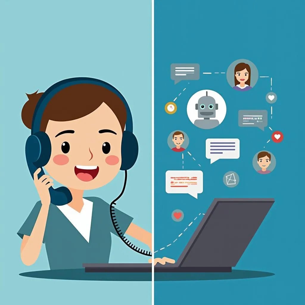 The evolution of customer service technology