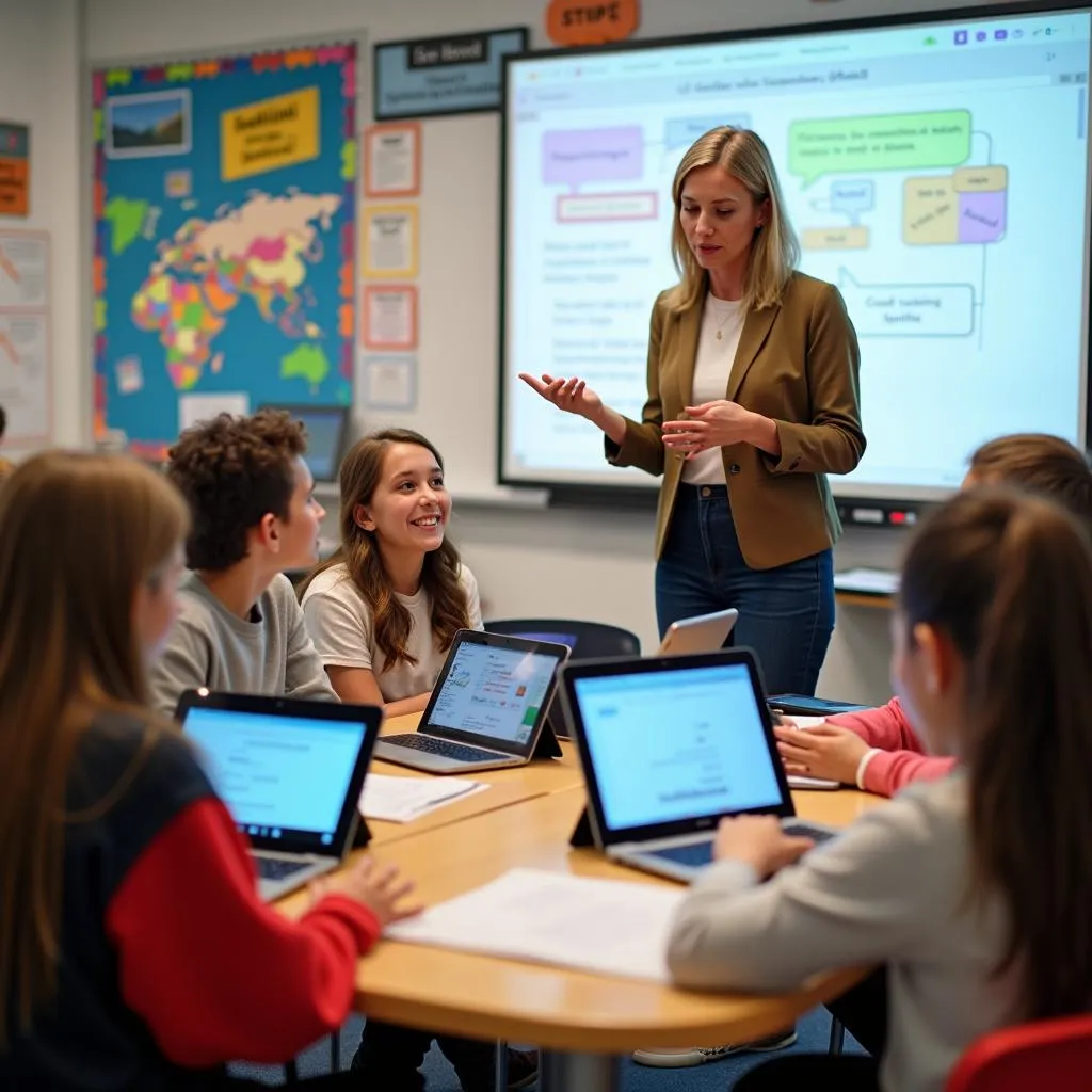 Technology enhancing student engagement in the classroom