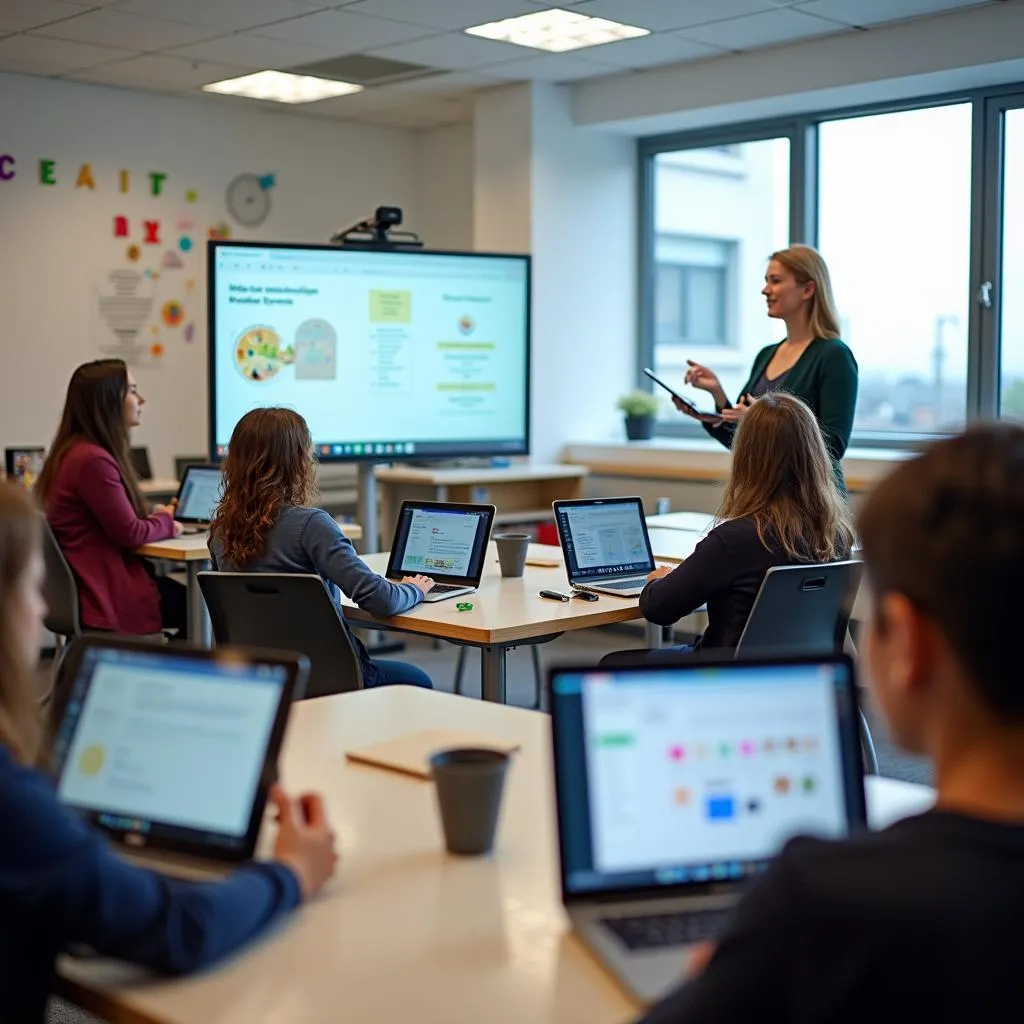 Technology reshaping education through classroom integration