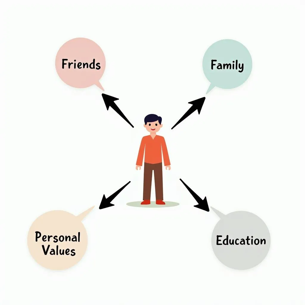 Factors influencing teenage decision-making