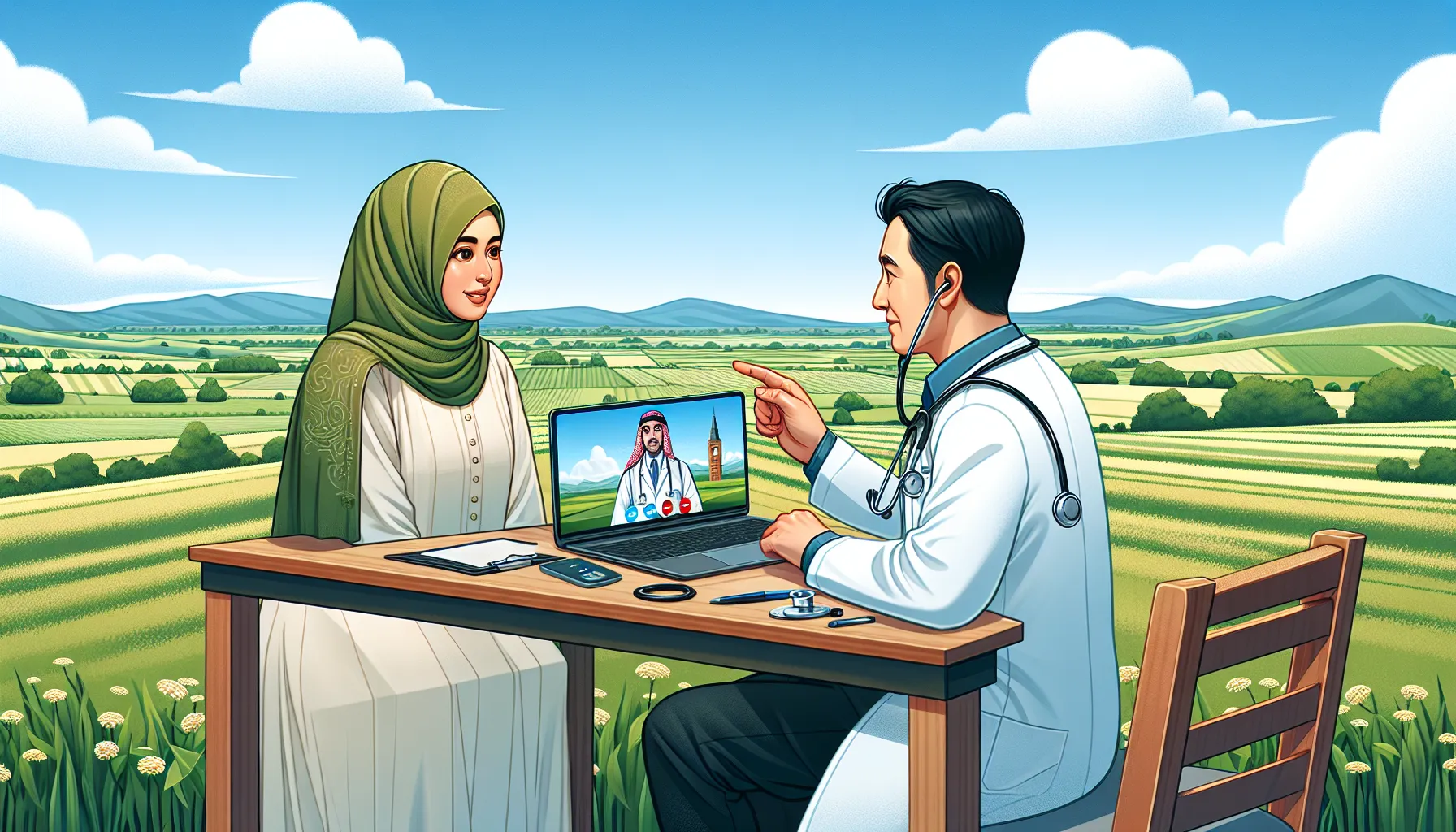 Telehealth services in remote areas