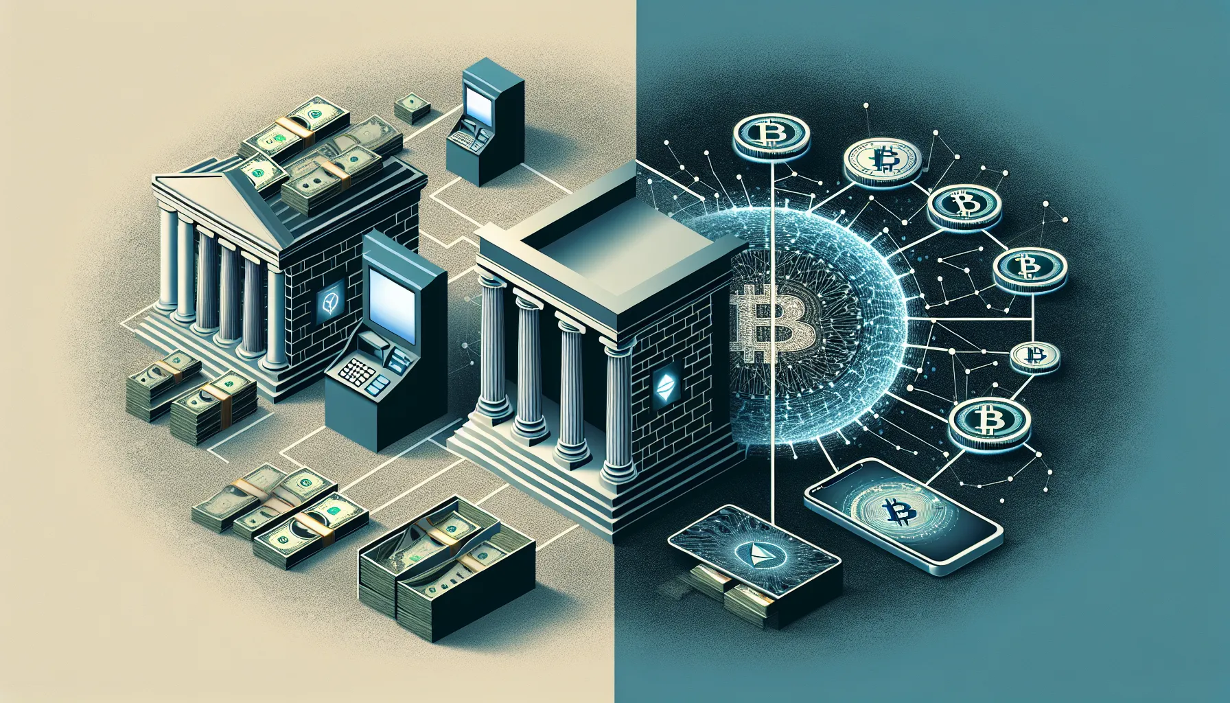 Traditional Banking Versus Digital Currency