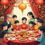 Traditional Vietnamese Tet Celebration