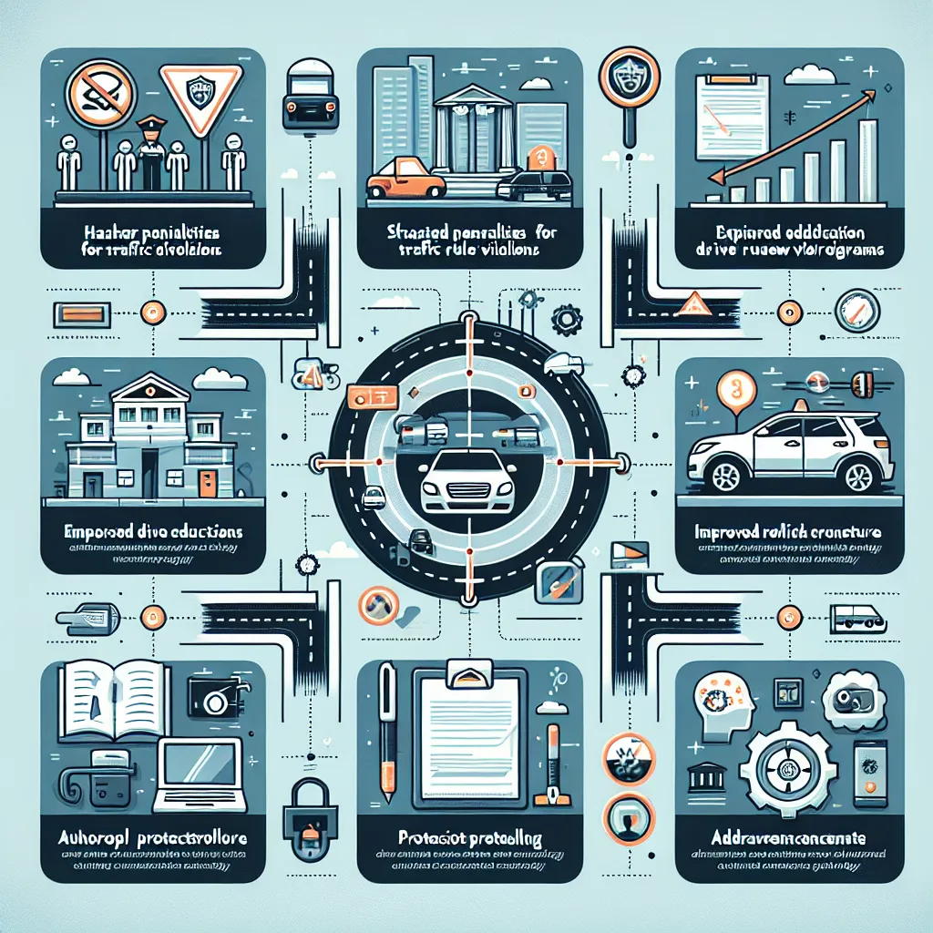 Traffic Safety Measures Infographic