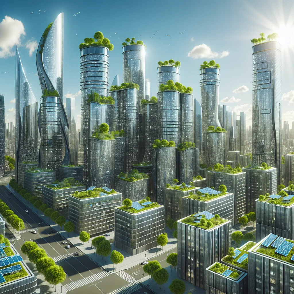 Urban Planning with Green Buildings