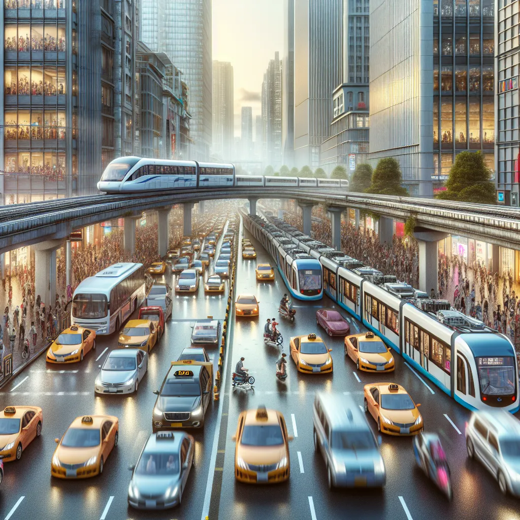 Urban congestion and public transportation