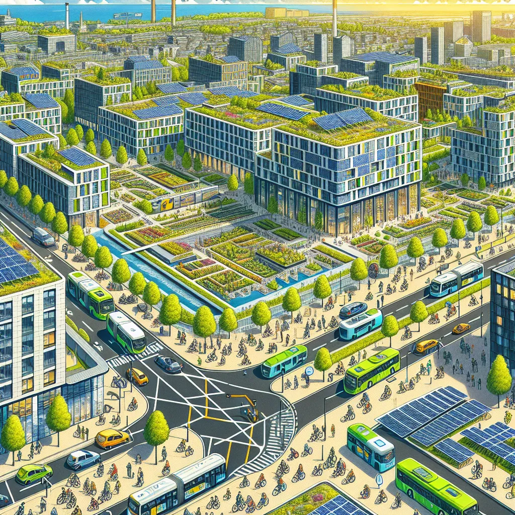 Urban design for sustainability