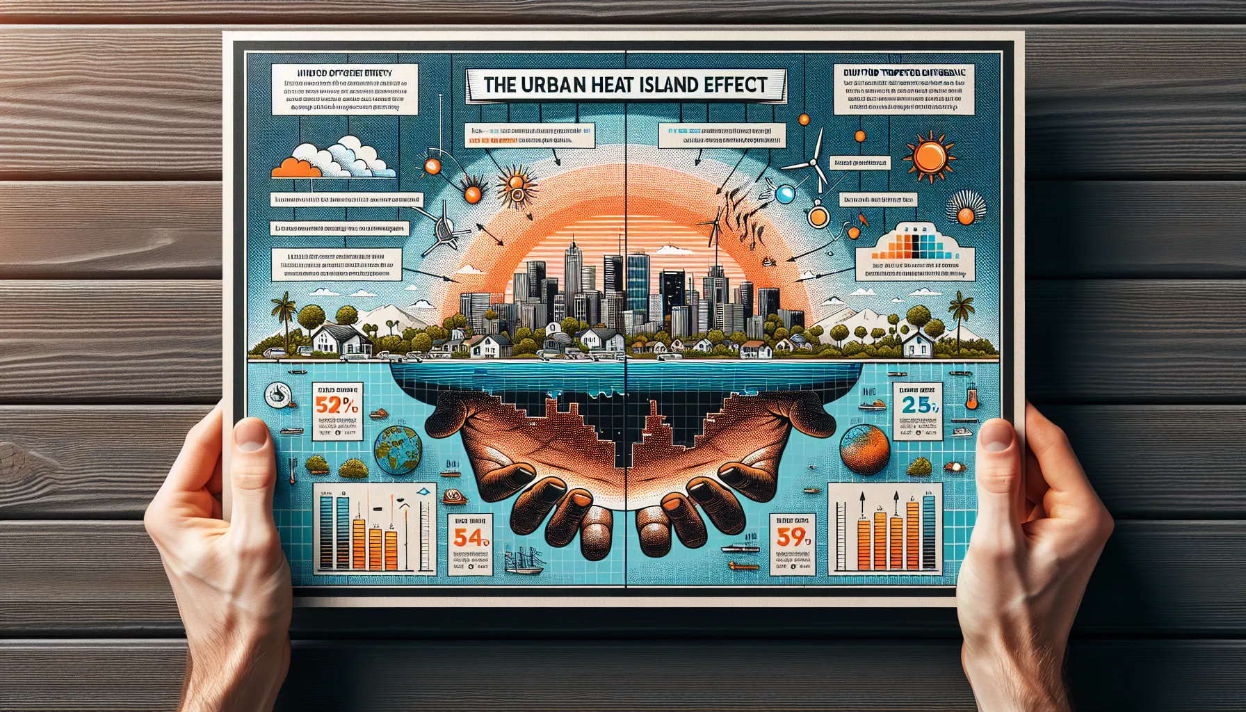 Urban heat island effect