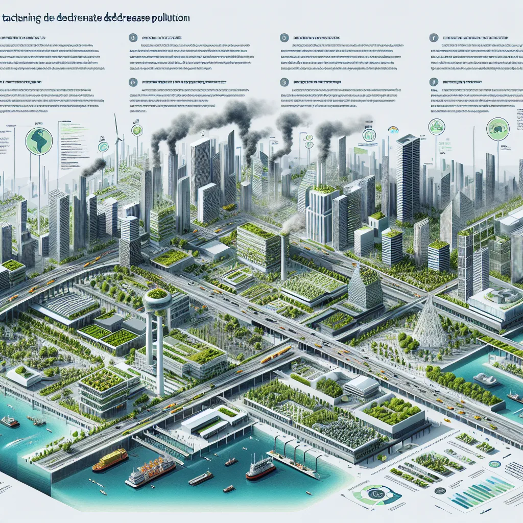 Urban planning for pollution reduction