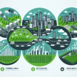 Urban sprawl challenges infographic