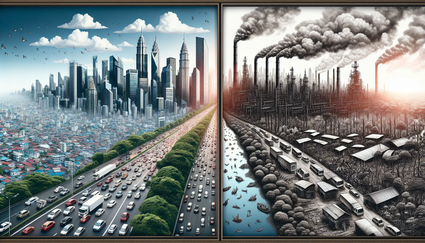 Urban sprawl and environmental impact