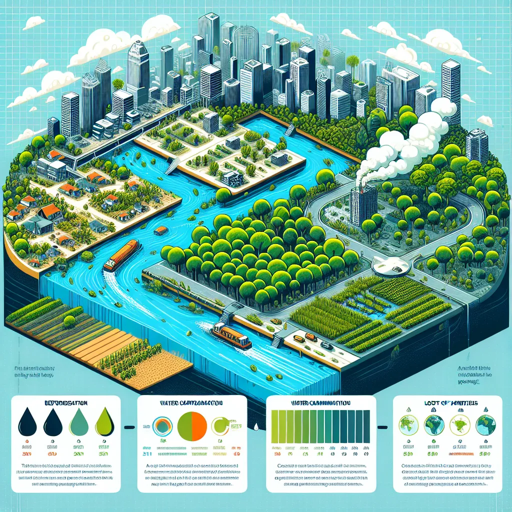 Urban sprawl impact on nature