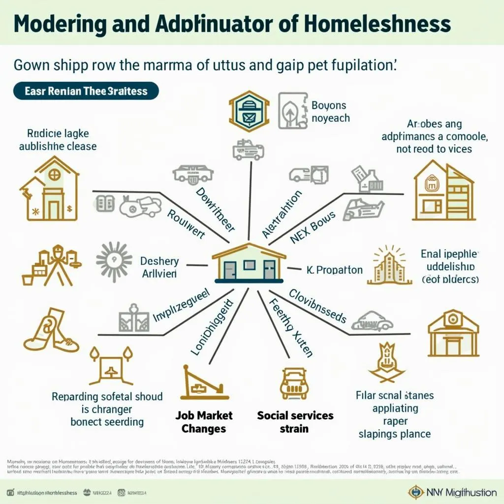 Impact of urbanization on homelessness factors