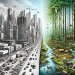 Urbanization's impact on wildlife: extinction vs adaptation