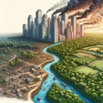 Urban sprawl and natural resources