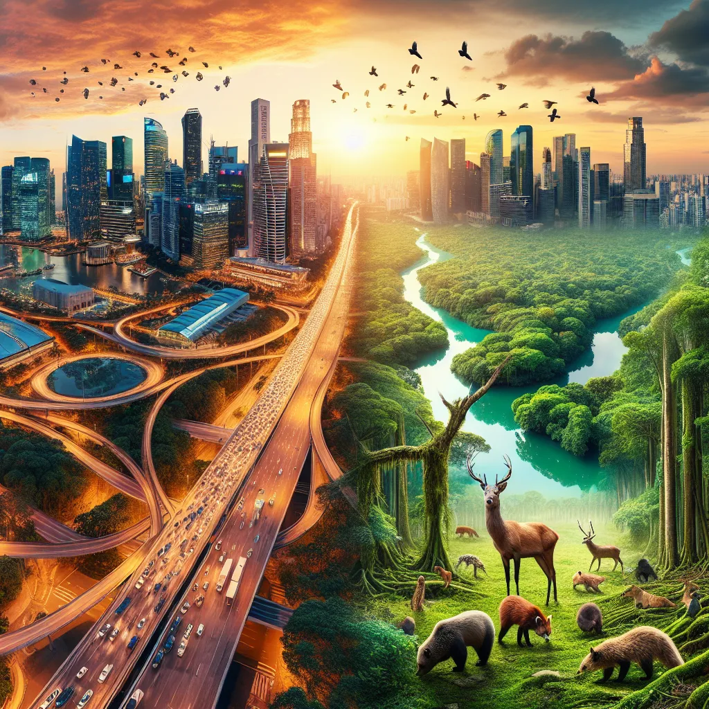 Urbanization impact on wildlife