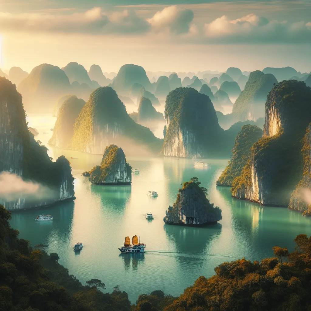 Beautiful Vietnamese landscape