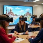 Virtual reality enhancing intercultural education