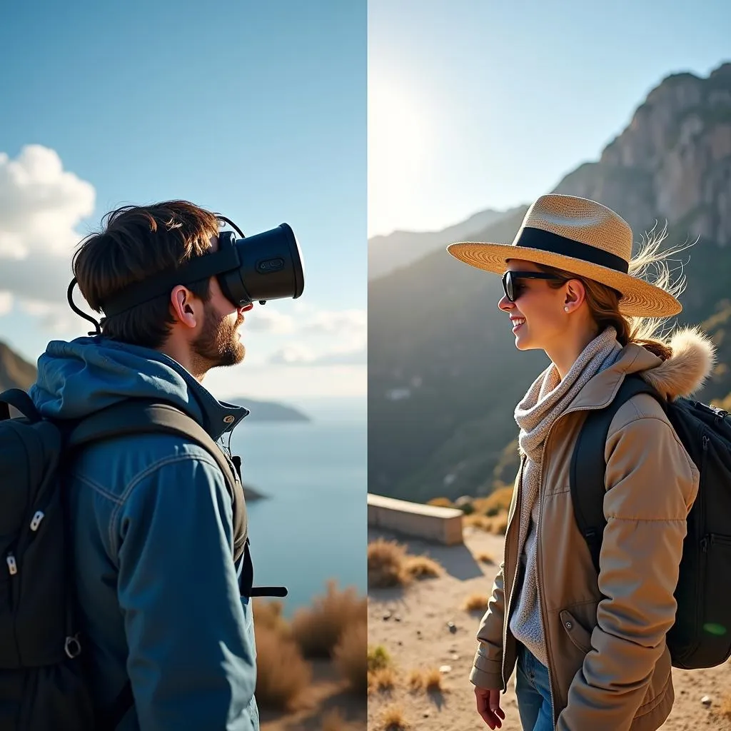 Virtual Tourism vs Physical Travel