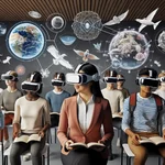 Virtual reality classroom simulation