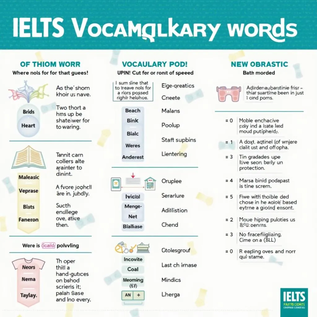 Key vocabulary for IELTS Speaking