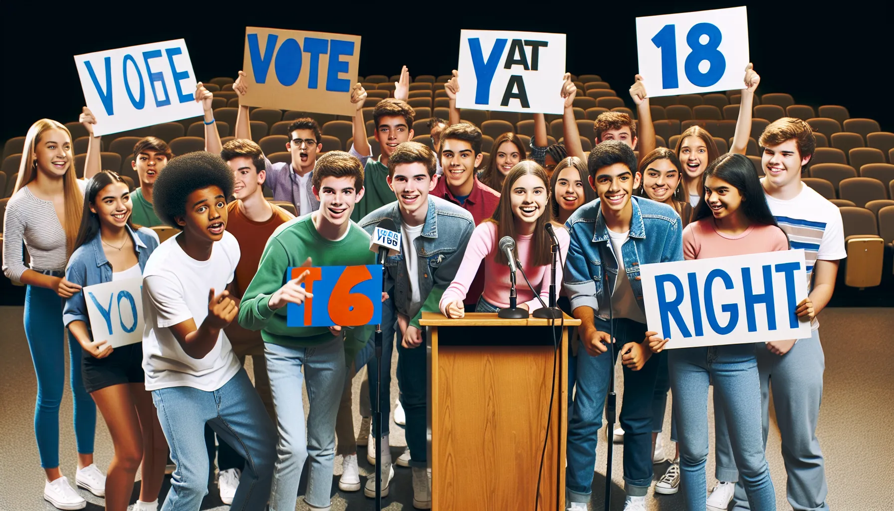 Debate on voting rights for younger citizens