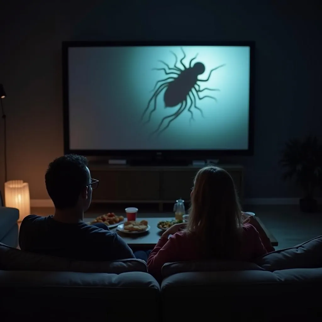 IELTS Speaking: Describing watching Parasite at home