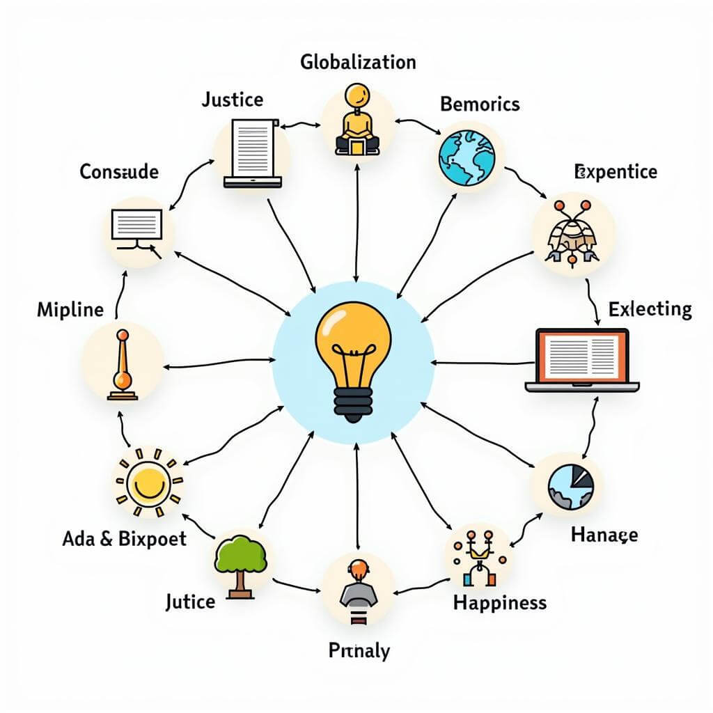 Visualizing abstract concepts in IELTS Writing