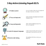 Active Listening Techniques for IELTS Listening