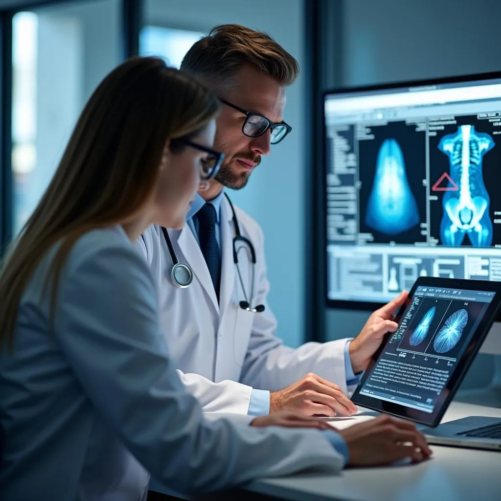 AI-assisted medical diagnosis with doctor oversight