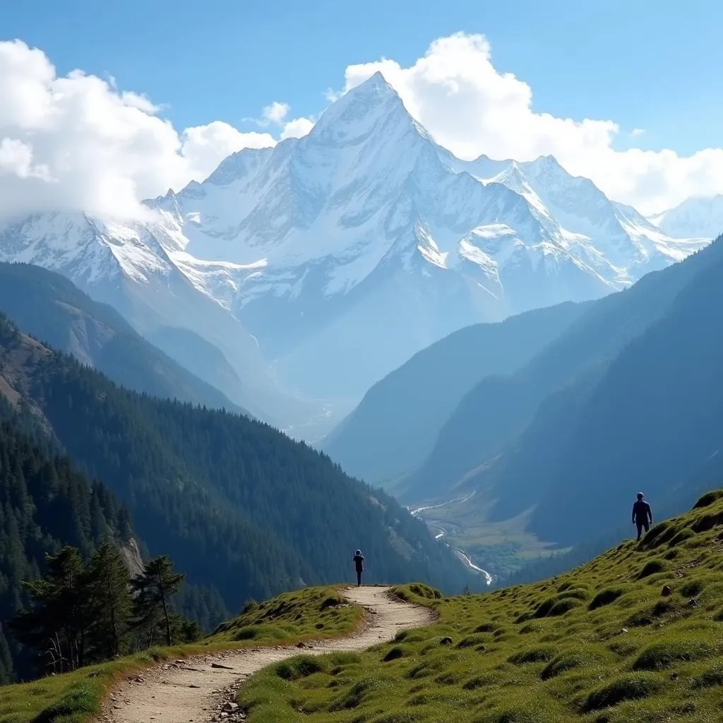 Annapurna Circuit Trek in Nepal Himalayas