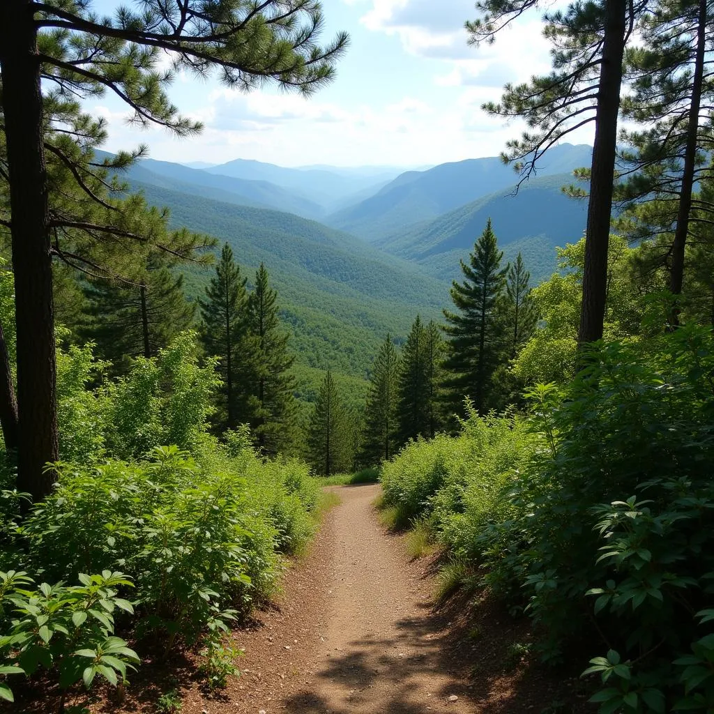 Scenic view of the Appalachian Trail