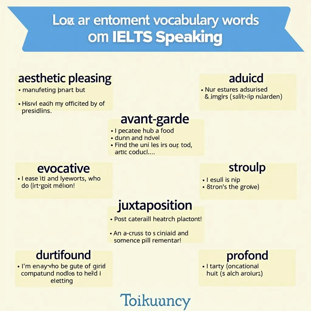 Key art vocabulary for IELTS Speaking