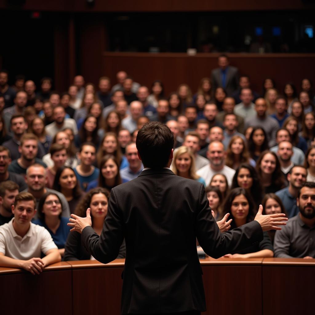 Engaging audience with public speaking techniques